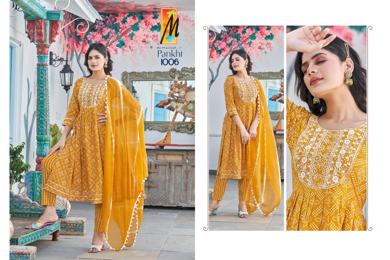 Pankhi By Master Nyra Cut Readymade Suits Catalog
